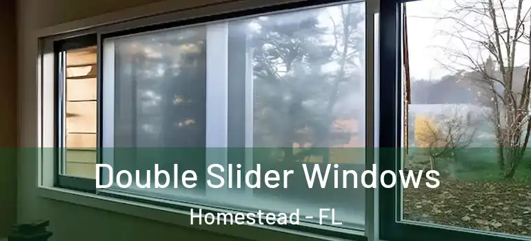  Double Slider Windows Homestead - FL